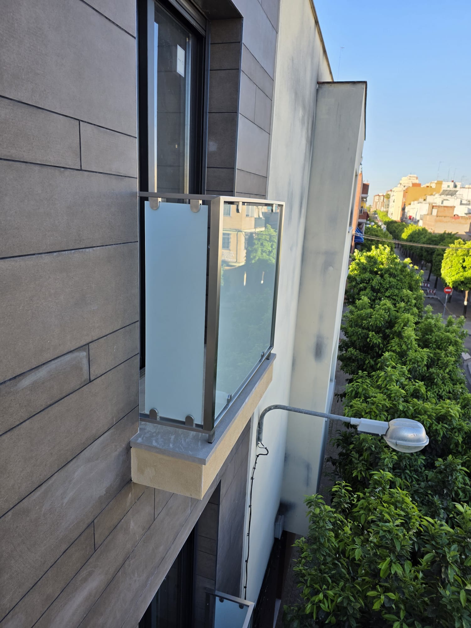 Barandilla balcones terrazas exterior